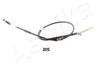 Cable Pull, parking brake (131-02-205)