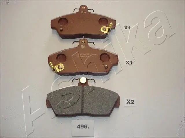 Brake Pad Set, disc brake (50-04-496)