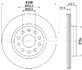 Brake Disc (60-00-0934)