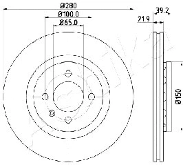 Brake Disc (60-00-0940)