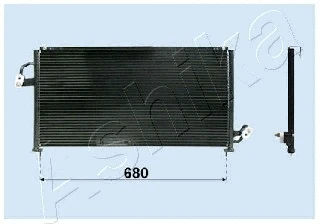 Condenser, air conditioning (CND243007)