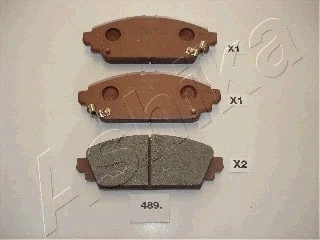 Brake Pad Set, disc brake (50-04-489)