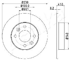 Brake Disc (60-00-0700)