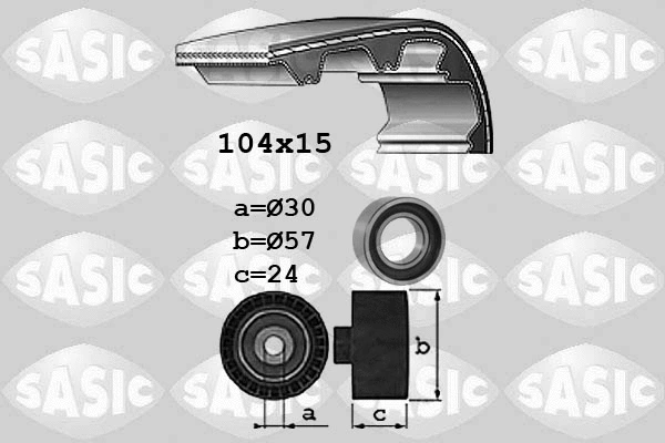 Timing Belt Kit (1756032)