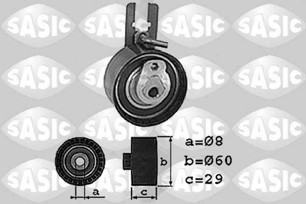 Tensioner Pulley, timing belt (1700013)