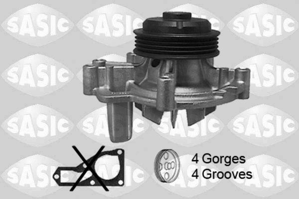 Water Pump, engine cooling (2011A31)