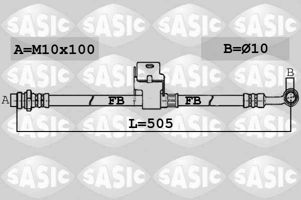 Brake Hose (6606167)