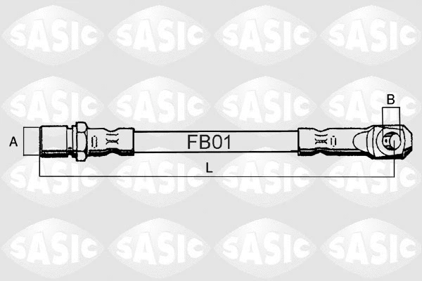 Brake Hose (SBH6287)