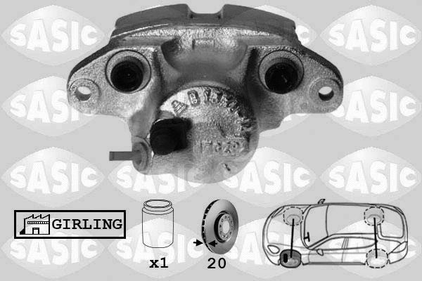 Brake Caliper (SCA4020)