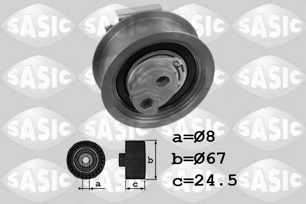 Tensioner Pulley, timing belt (1706079)