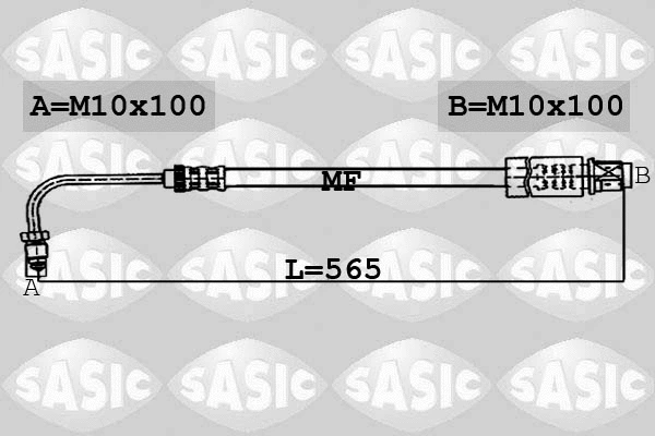 Brake Hose (6600022)