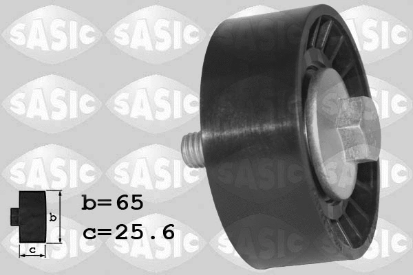 Deflection/Guide Pulley, V-ribbed belt (1626213)