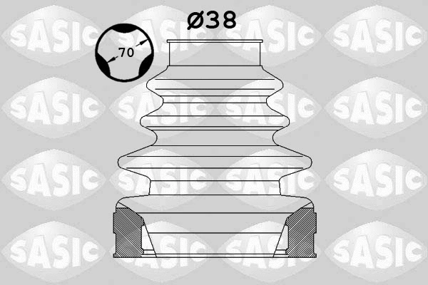 Bellow Kit, drive shaft (1900012)