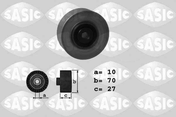 Deflection/Guide Pulley, V-ribbed belt (1620075)