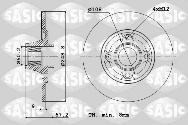 Brake Disc (6100005)