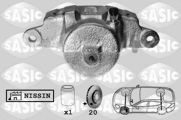 Brake Caliper (SCA6082)