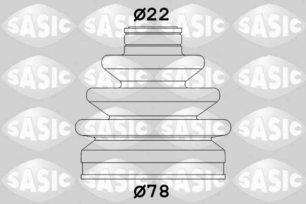 Bellow Kit, drive shaft (9004657)