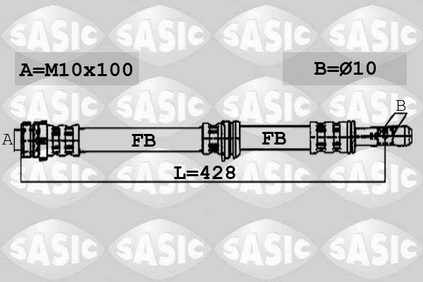 Brake Hose (6606114)