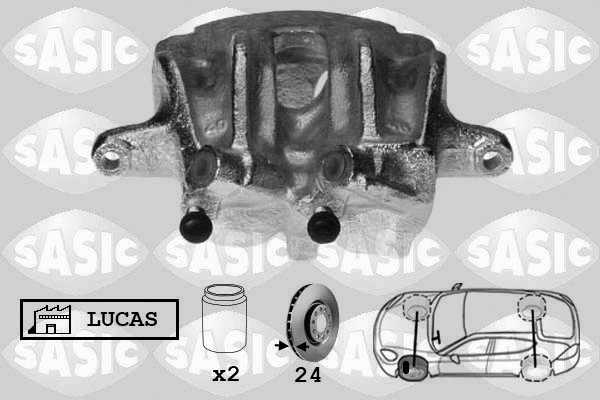 Brake Caliper (SCA0066)