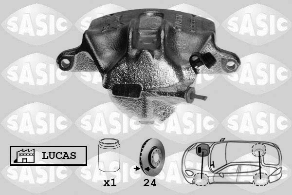 Brake Caliper (SCA4043)