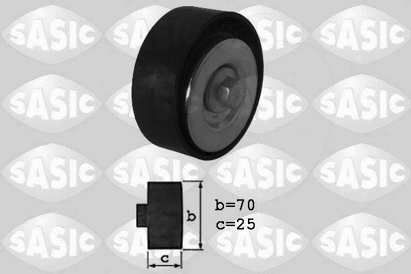 Deflection/Guide Pulley, V-ribbed belt (1620045)