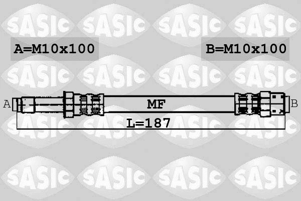 Brake Hose (6606006)