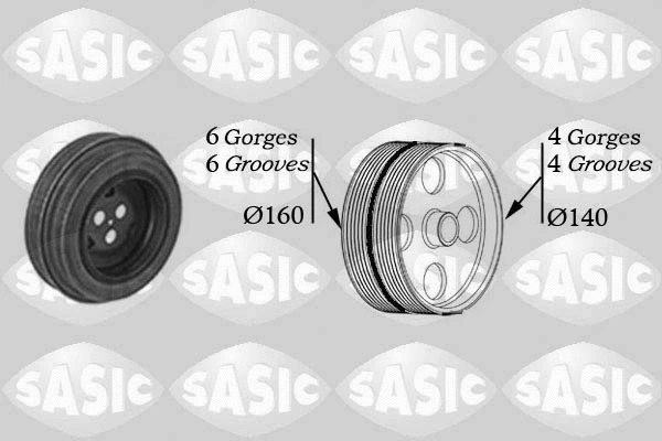 Belt Pulley, crankshaft (2150028)