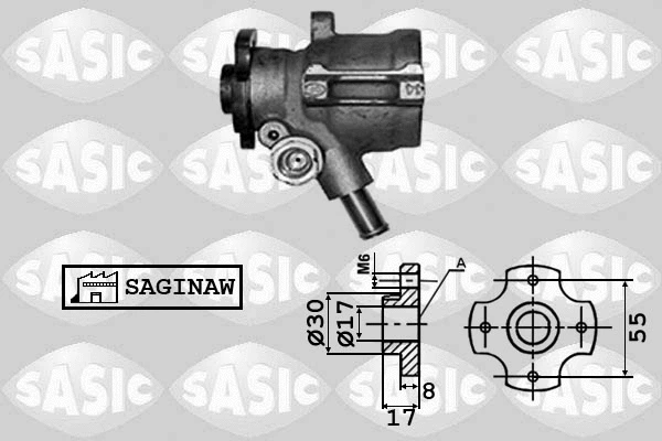 Hydraulic Pump, steering (7070032)