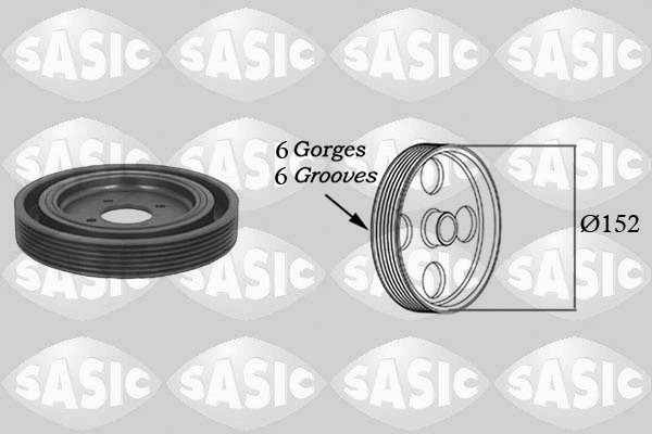 Belt Pulley, crankshaft (5150Q60)