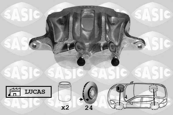 Brake Caliper (SCA0071)