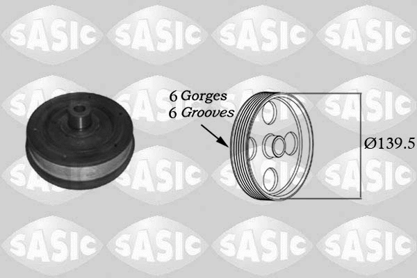 Belt Pulley, crankshaft (2156019)