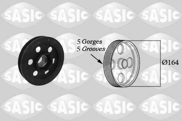 Belt Pulley, crankshaft (2156061)