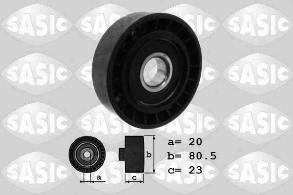 Deflection/Guide Pulley, V-ribbed belt (1626005)