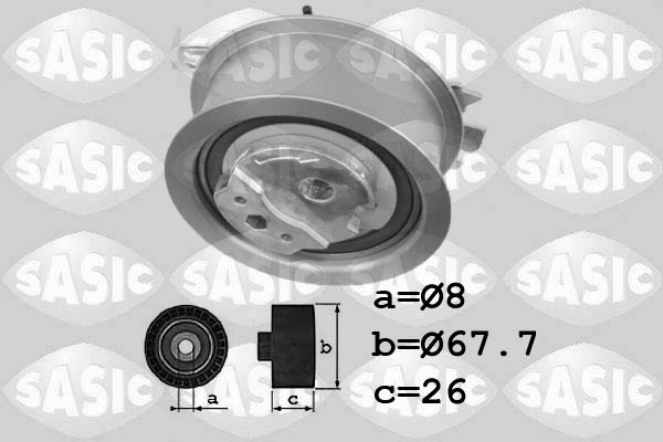 Tensioner Pulley, timing belt (1706070)