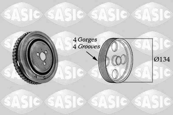 Belt Pulley, crankshaft (2156050)