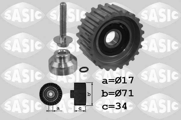 Deflection/Guide Pulley, timing belt (1706025)