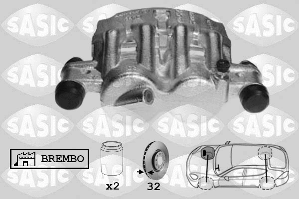 Brake Caliper (6500075)