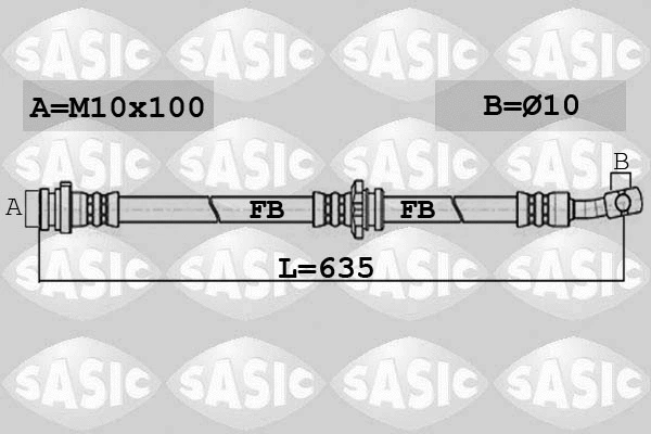 Brake Hose (6606154)