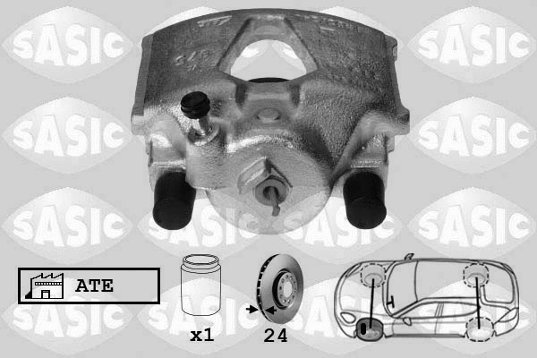 Brake Caliper (SCA6104)