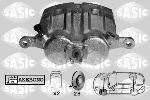 Brake Caliper (6506150)