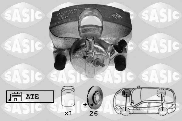 Brake Caliper (6504017)