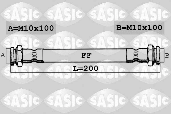Brake Hose (6600034)