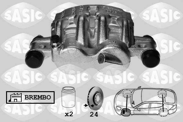 Brake Caliper (6500058)