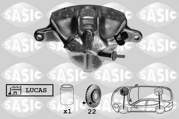 Brake Caliper (6504029)