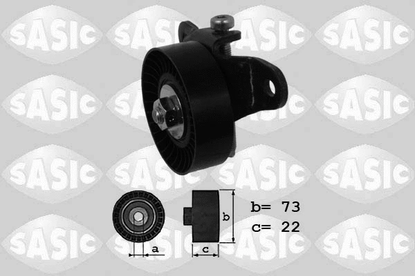 Belt Tensioner, V-ribbed belt (1626089)