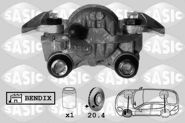 Brake Caliper (SCA0044)
