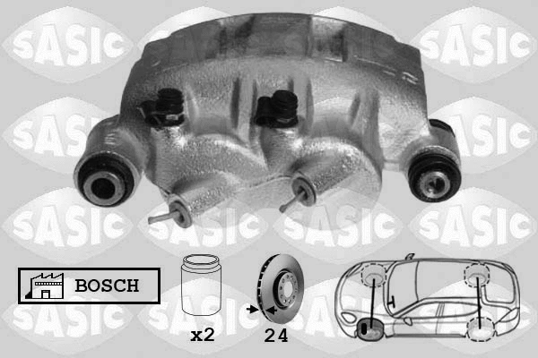 Brake Caliper (6504026)