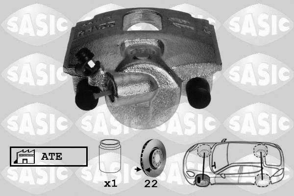 Brake Caliper (6506108)