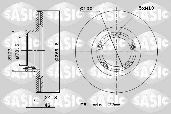 Brake Disc (9004821J)