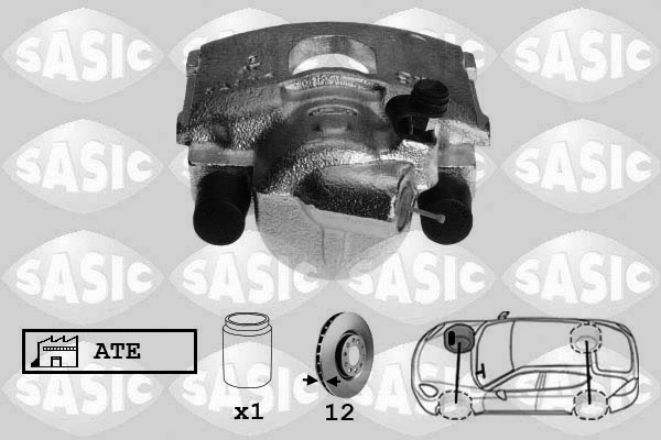Brake Caliper (SCA6125)